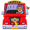 Feestpop trucker man 40 jaar Feestpop trucker man 40 jaar
