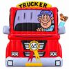 Feestpop trucker man 65 jaar Feestpop trucker man 65 jaar