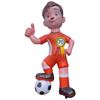 Feestpop voetballer man 70 jaar 4 meter