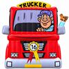 Feestpop trucker man 16 jaar
