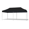 Easy-up tent 4 x 8 meter zwart (incl. opbouw)