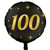 Folie Ballon rond cijfer 100