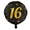 Folie Ballon rond cijfer 16