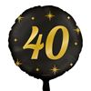 Folie Ballon rond cijfer 40