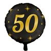 Folie Ballon rond cijfer 50