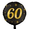 Folie Ballon rond cijfer 60