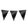 Partyvlag Foil Black