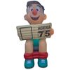 Feestpop man op wc 75 jaar 4 meter Feestpop man op wc 75 jaar 4 meter