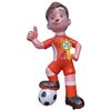Feestpop voetballer man 25 jaar 4 meter Feestpop voetballer man 25 jaar 4 meter