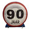 Opblaasbaar verkeersbord 90 jaar