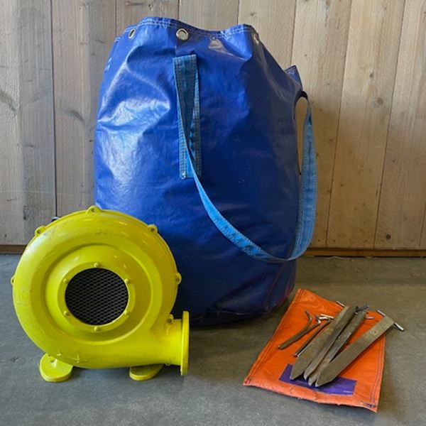 Feestpop vrouw padel 60 jaar 4 meter