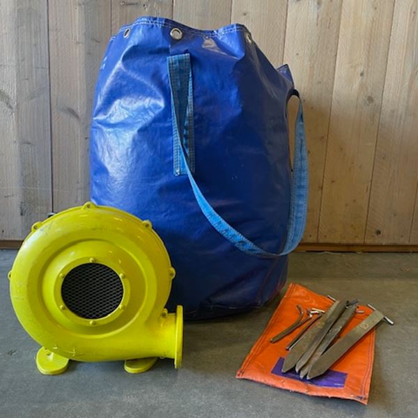 Feestpop man padel 75 jaar 4 meter