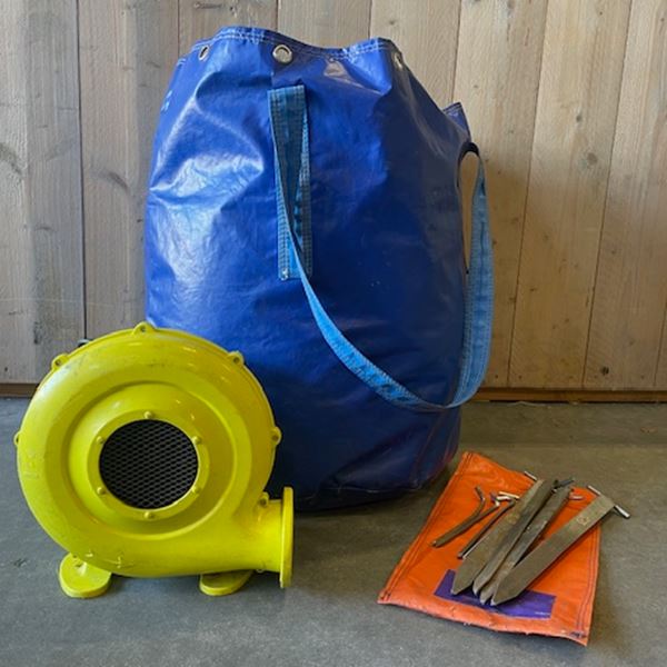 Feestpop vrouw padel 40 jaar 4 meter