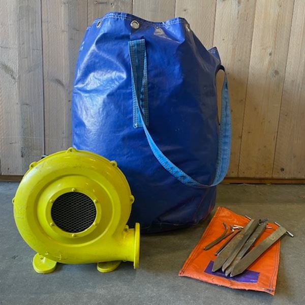 Feestpop man padel 85 jaar 4 meter