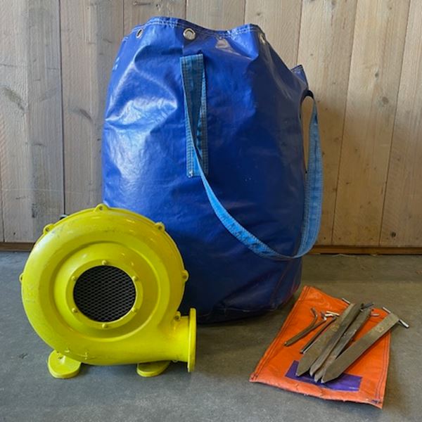 feestpop man op glas 25 jaar 4 meter