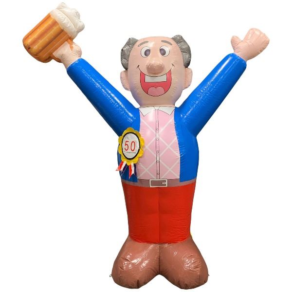 Feestpop abraham 50 jaar 4 meter