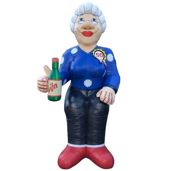 Feestpop sarah 50 jaar op vat wijn 4 meter
