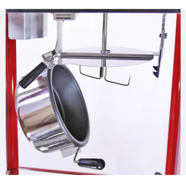 Schoonmaken popcorn machine