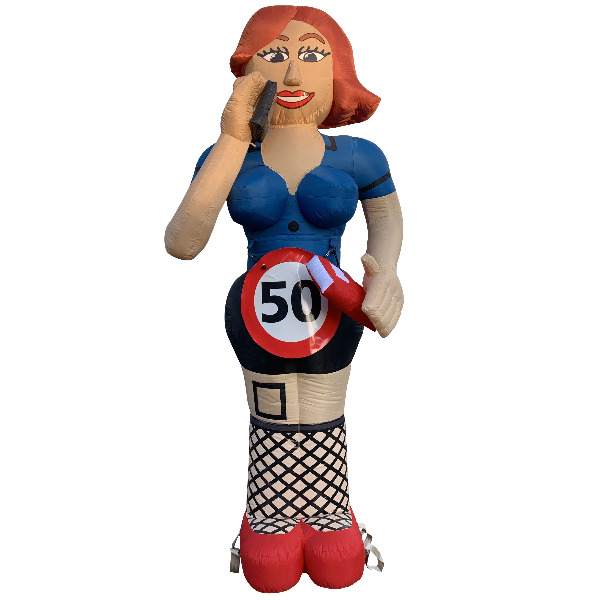 Sarah Kantoorvrouw 50 jaar 3,5 meter