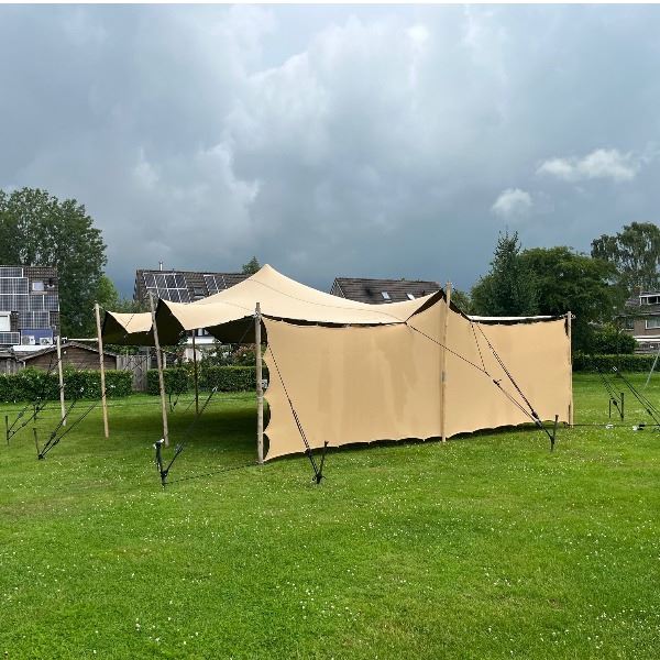 Zijwand stretchtent 7,5 meter